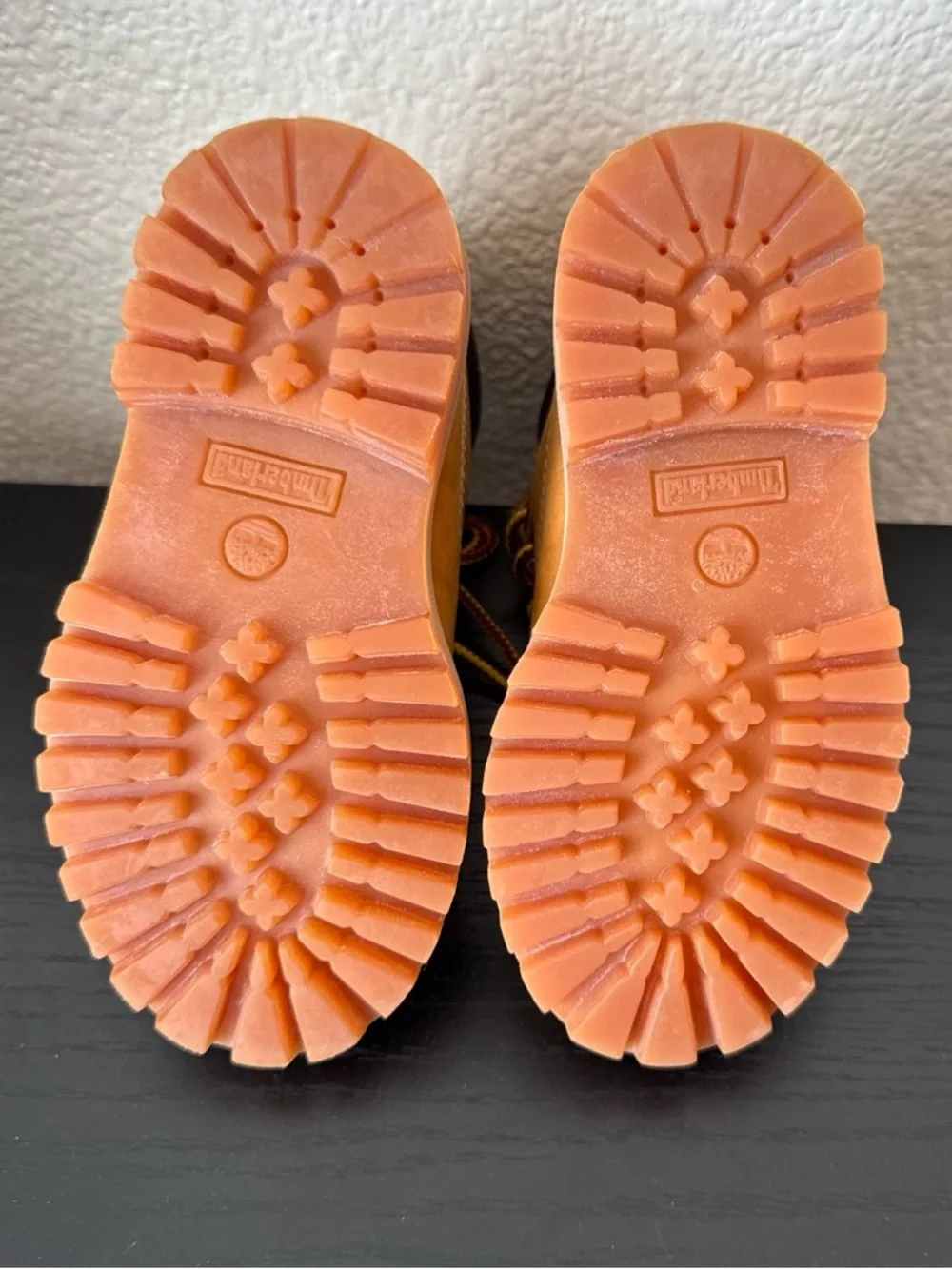 Timberland Kids Wheat Suede Lace-Up Work Boots